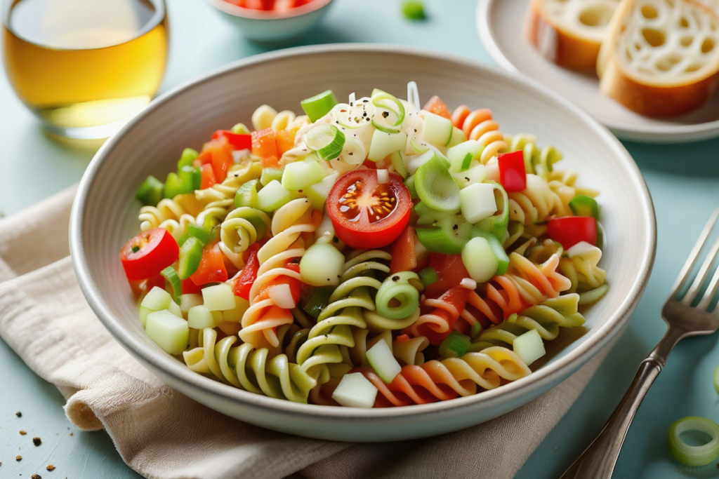 Ensalada vegana de pasta
