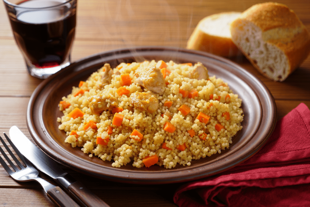 Cuscús con pollo