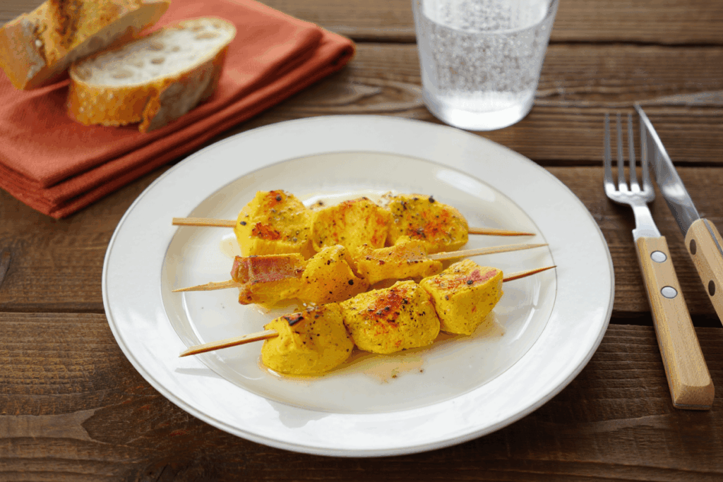 Brochetas andaluzas de jamón de cerdo
