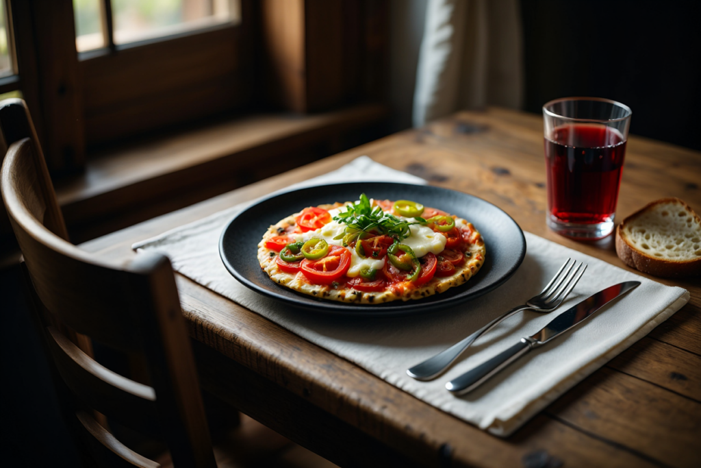 PIZZA DE TORTILLA