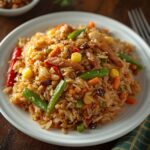 Comida a domicilio - Arroz oriental al wok con verduras