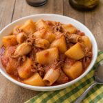 Comida a domicilio - Guiso marinero de patatas y chipirones