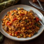 Comida a domicilio - Tajine de garbanzos con cuscús